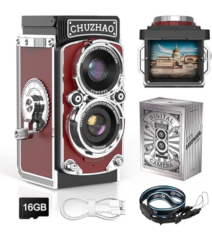 Amazon | Rollei MiniDigi 2眼タイプデジタルカメラ | コンパクト 通販